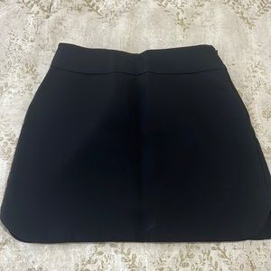 Zara black mini skirt
